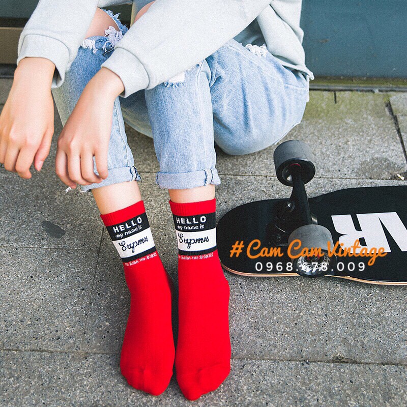 TẤT CAO CỔ NAM VỚ CAO CÔ NỮ TẤT UNISEX ULZZANG CỔ CAO CÁ TÍNH