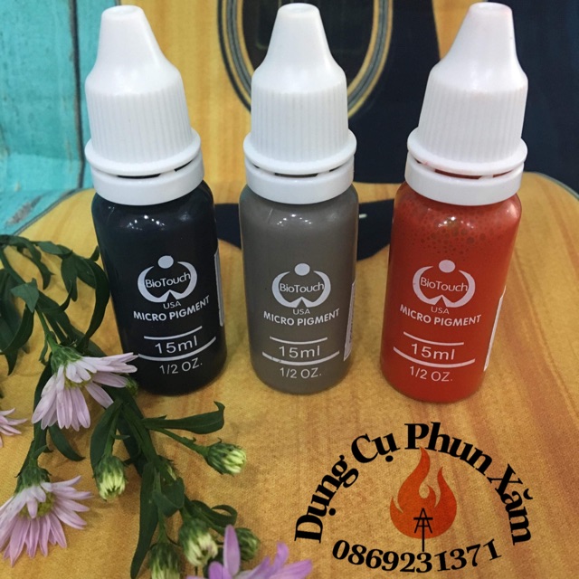 Mực tập biotouch / mực phun da giả / dụng cụ phun xăm