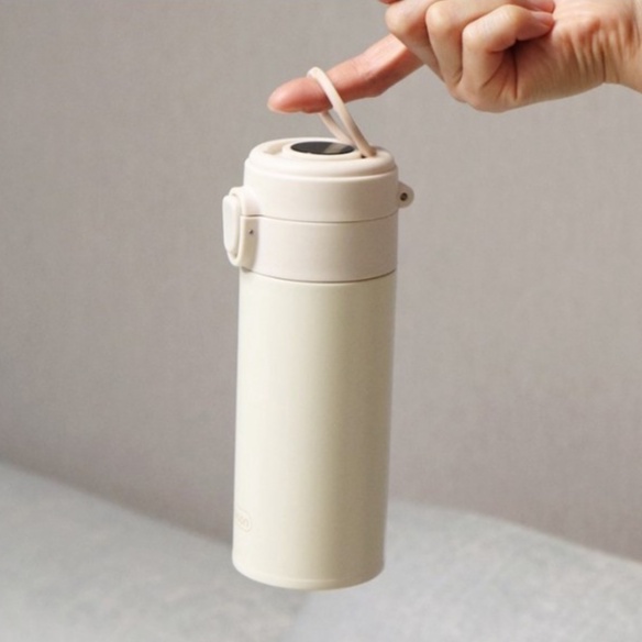 Bình nước giữ nhiệt pha sữa hiển thị nhiệt độ cao cấp Edison 350ml, 500ml
