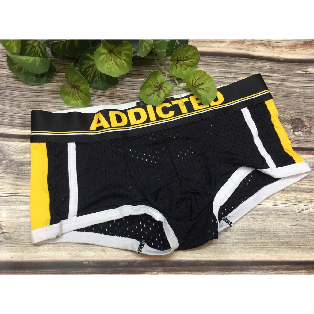 [free ship 50k + che tên đơn hàng] QUẦN LÓT NAM BOXER LƯỚI CAO CẤP (HÌNH THẬT)