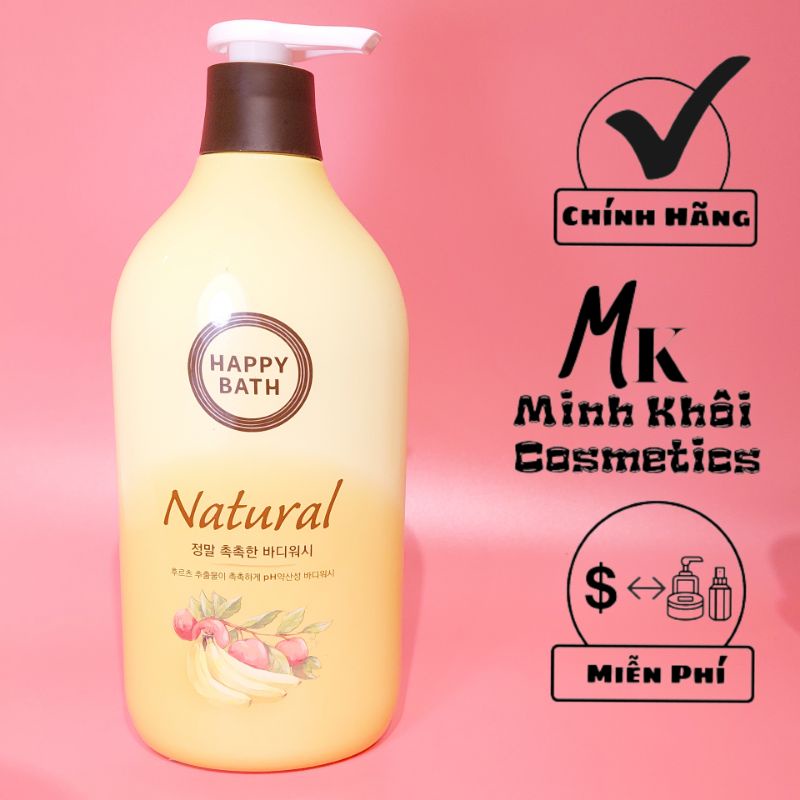 Sữa tắm dưỡng thể Happy bath 900ml Hàn Quốc