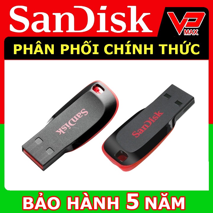 USB 32GB -16GB Sandisk CZ33 Cz50 Mini bh 5 năm Vĩnh Xuân | BigBuy360 - bigbuy360.vn