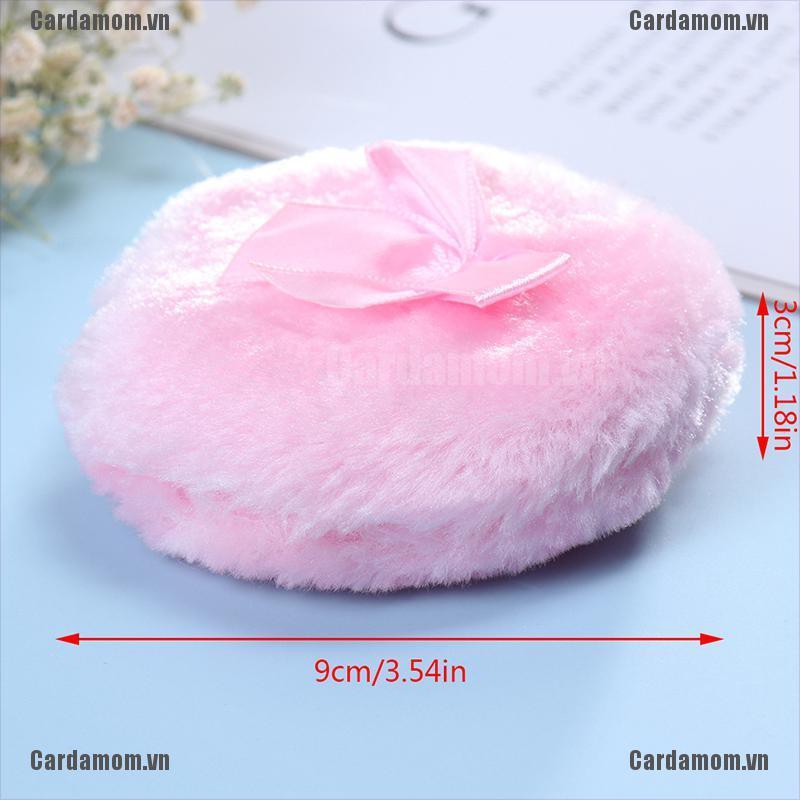 [Hàng mới về] Bông phấn chuyên dụng mềm mại thắt nơ bướm chất lượng cao cho bé | BigBuy360 - bigbuy360.vn