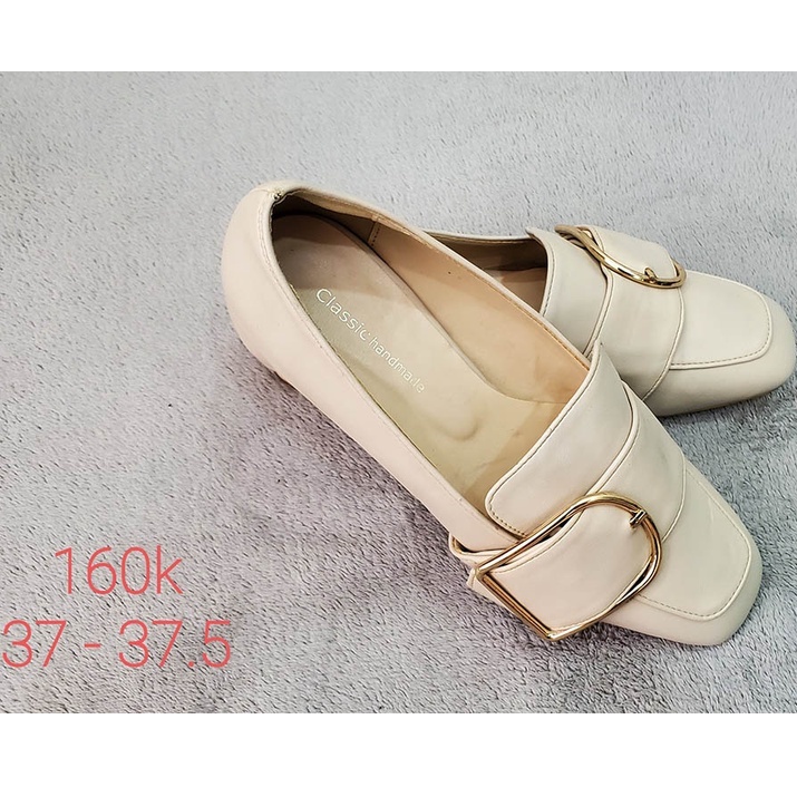 Giày công sở si hiệu da thật secondhand SIZE 37
