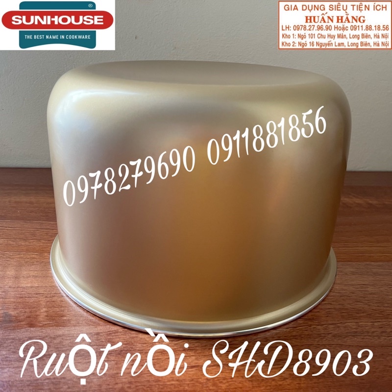 Ruột Nồi cơm, mâm nhiệt, cảm biến nhiệt điện tử Sunhouse mama 1.8 lít SHD8903