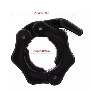 Bộ 2 kẹp khoá tạ phi 27 dùng cho đòn gen ốc