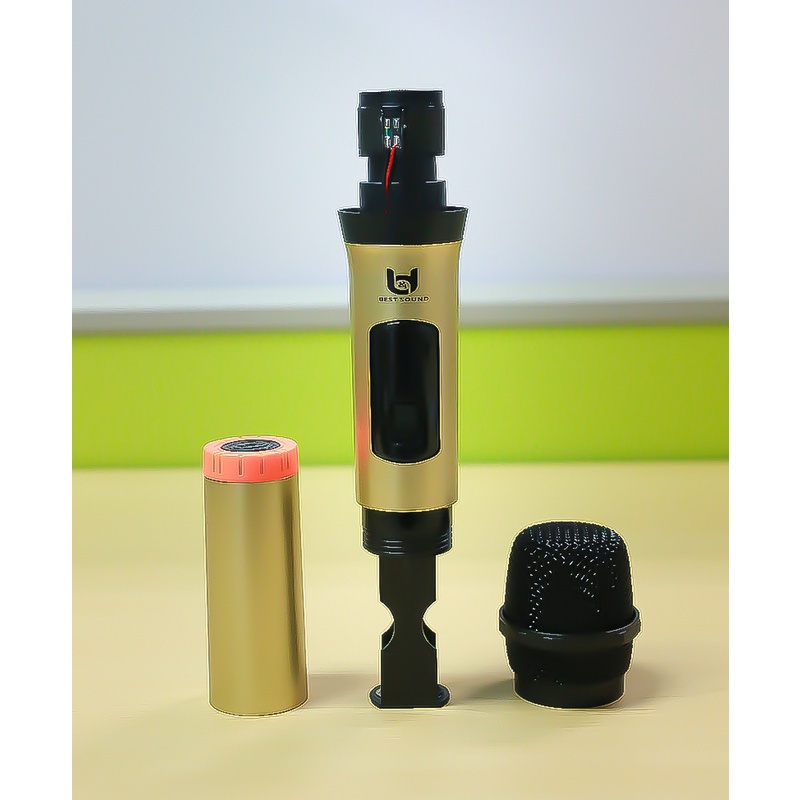 Micro Không Dây Karaoke W003 / W003A, Mẫu Mới, Chuyên Dùng Cho Ampli, Loa Kéo, Hát Nhẹ, êm, âm thanh hay - BH 12 Tháng