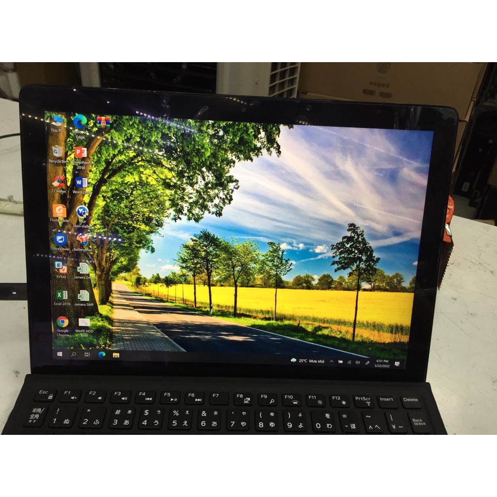 Máy tính bảng Dell Latitude 5285 FHD Touch (cảm ứng đa điểm) 12.3 inch
