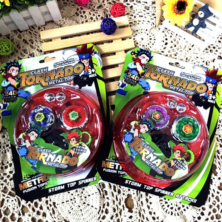 Bộ Con Quay Chiến Thần vô địch TORNADO mang Bàn Đấu Nado Beyblade Vô Cực Vòng Xoay Thần Tốc