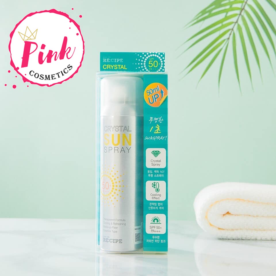 XỊT CHỐNG NẮNG CRYSTAL SUN SPRAY SPF 50+ PA+++ CHAI 150ML