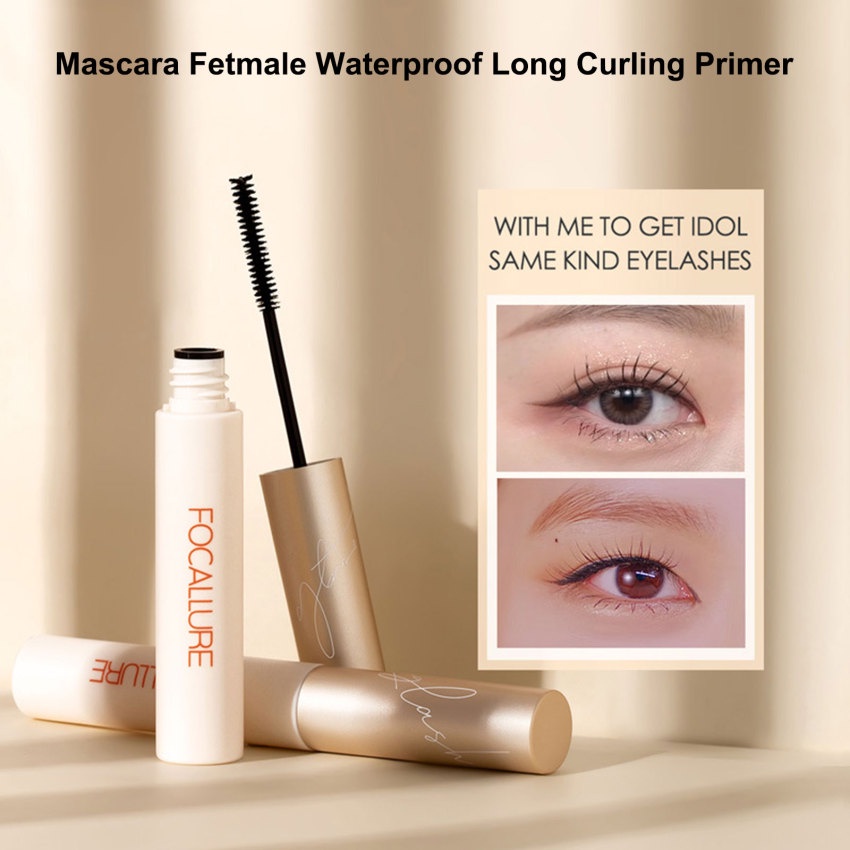 Mascara FOCALLURE Chống Thấm Nước Không Nhòe Chuốt Dài Mi Dày 3mm