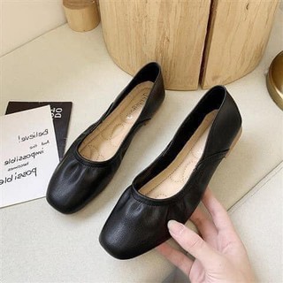 Giày lười chun ( có sẵn màu be sz 37, đen sz 36)