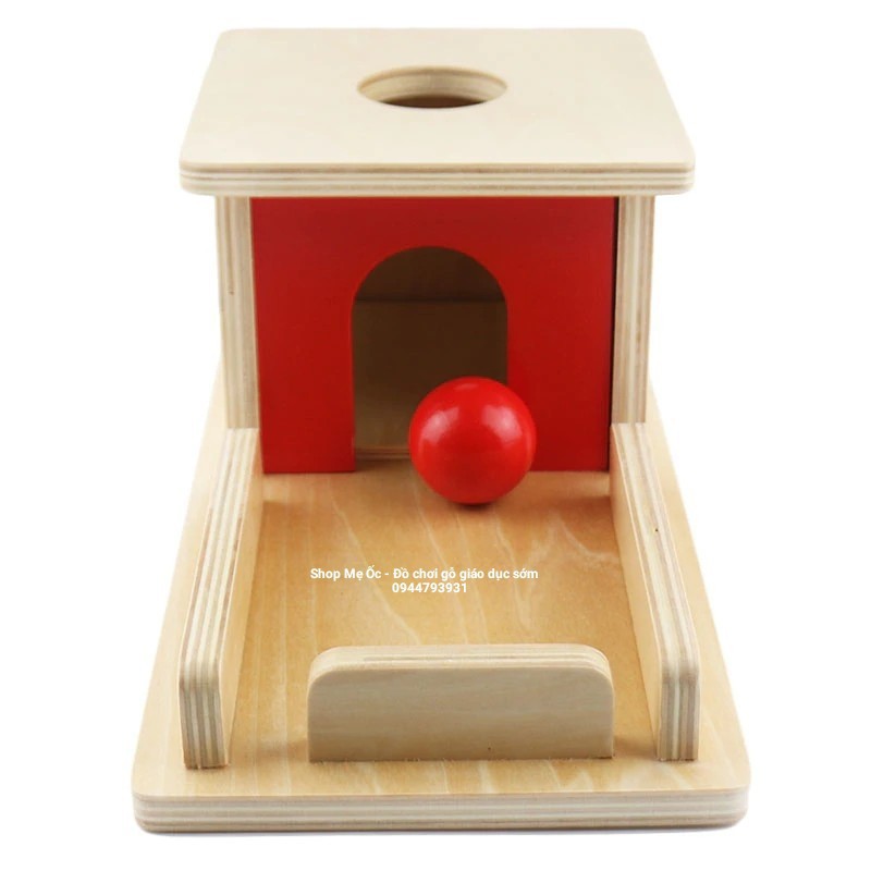 Giảm 10% [Tối Đa 35K Đơn Từ 50K] - Hộp Thả Bóng Khay Dài - Giáo cụ Montessori