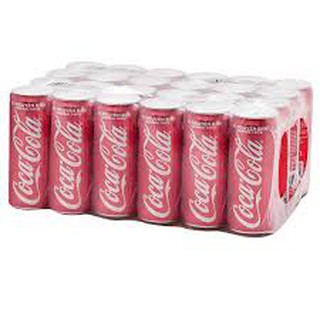 Thùng 24 lon nước ngọt Coca Cola 250ml