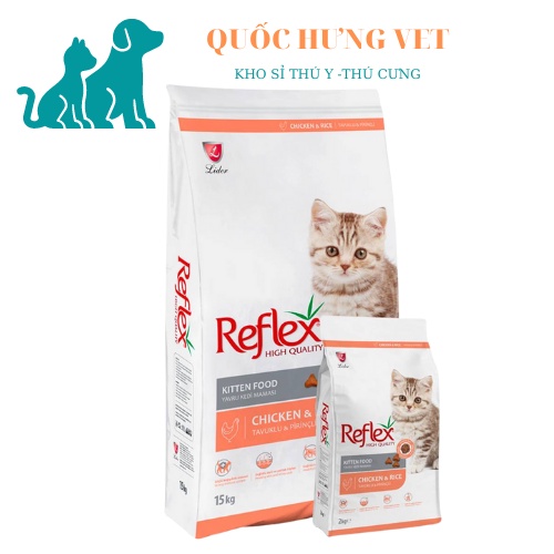 Hạt REFLEX cho mèo Túi 2Kg - QUỐC HƯNG VET