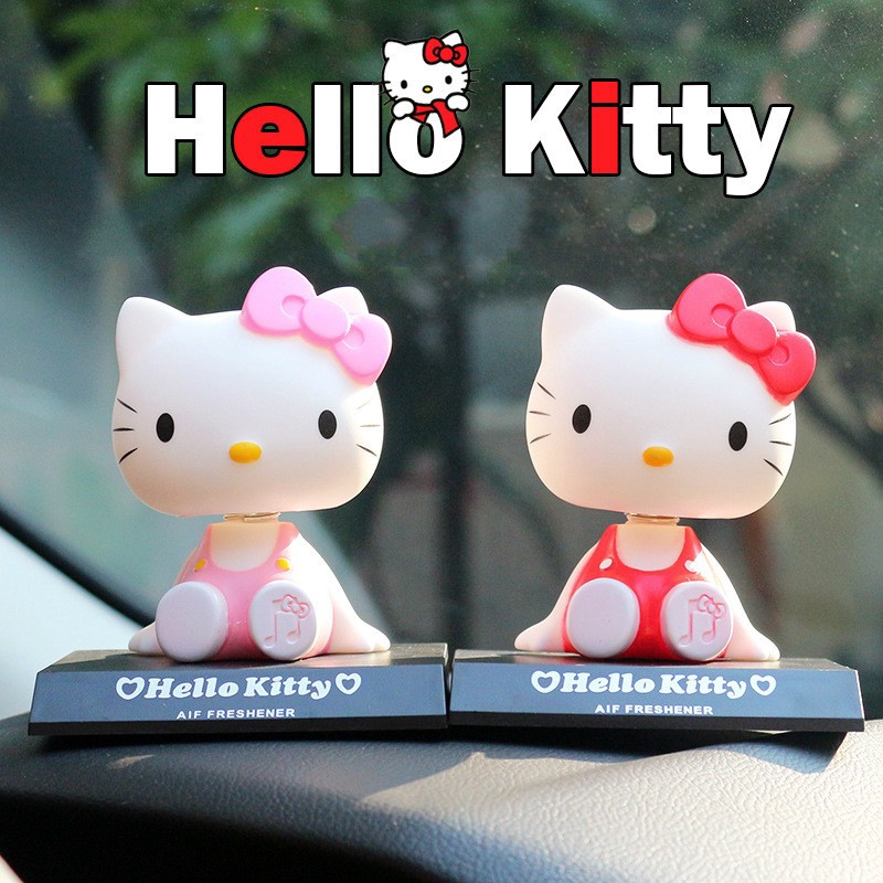 Mô Hình Hello Kitty Lắc Đầu Trang Trí Xe Hơi