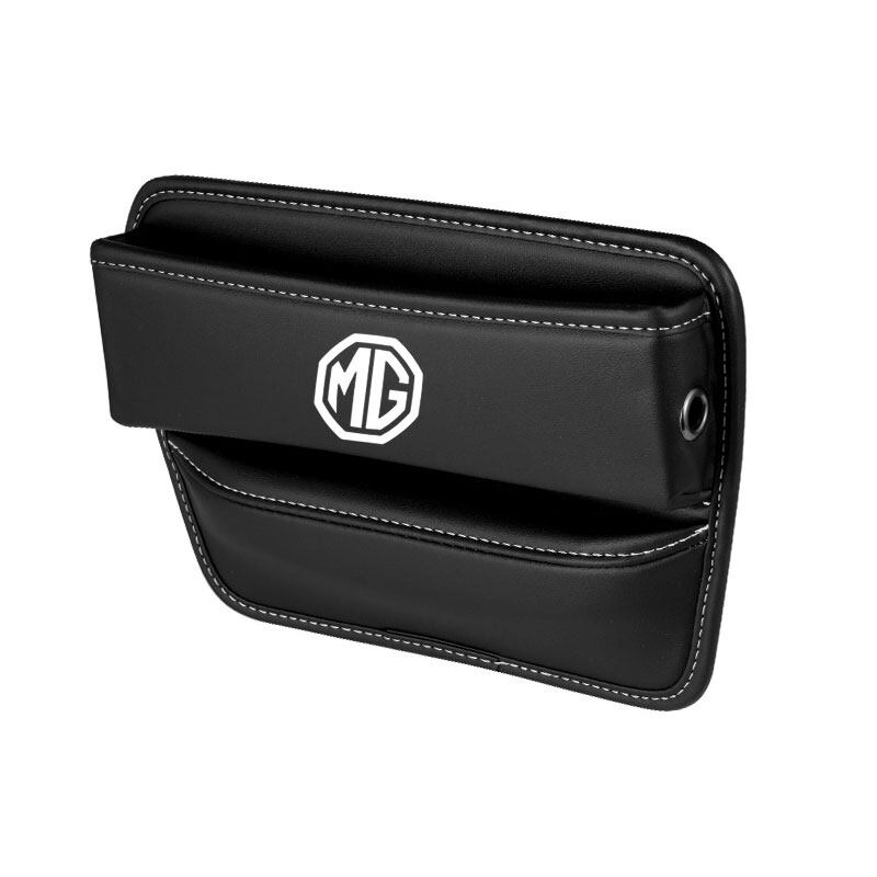 Hộp Đựng Đồ Dùng Gắn Khe Ghế Ngồi Xe Hơi Bằng Da Chất Lượng Cao Cho MG ZS MG3 MG5