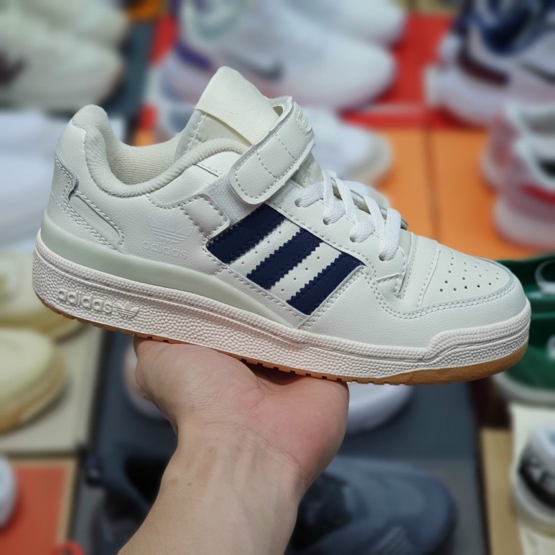 GIÀY ADI.DAS FORUM84 QUAI DÁN CREAM BLACK LAI AU SC [ FULL BOX + FREE SHIP ]