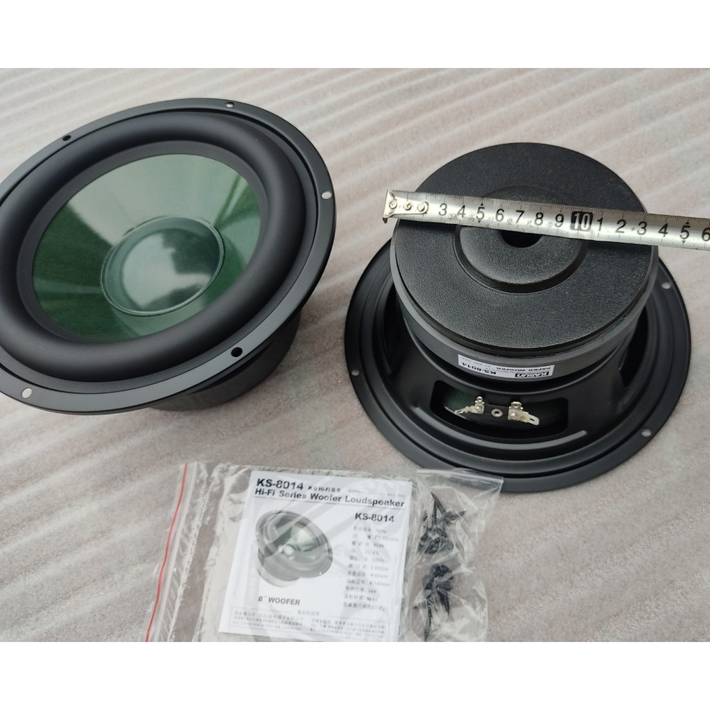 2 CỦ BASS SUB 2 KASUN CÔN 45MM GÂN CAO SU - LOA 20