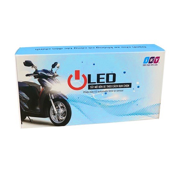 MẠCH TẮT ĐÈN IKY OLED V2_ CÓ CẢM BIẾN ÁNH SÁNG_ SỬ DỤNG APP ĐIỀU KHIỂN