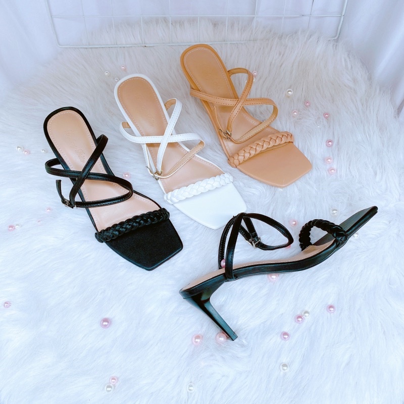 Sandal nữ cao gót thời trang Luhana