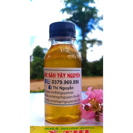 Mật Ong Hoa Nhãn mẫu dùng thử 100ml.