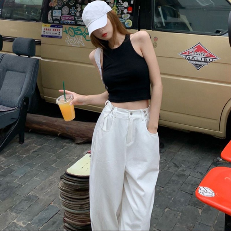 Áo 3 lỗ nữ Chunxuu cổ cao chất cotton thoáng mát cộc tay kiểu ôm vải co giãn - AD04 đen