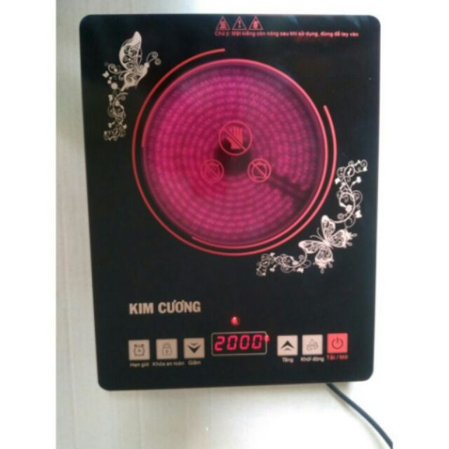 Bếp hồng ngoại kim cương