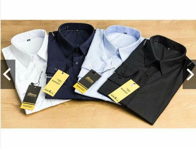 ÁO SƠ MI NAM MÀU TRẮNG HÀNG HỘP CAO CẤP - SM84 | BigBuy360 - bigbuy360.vn