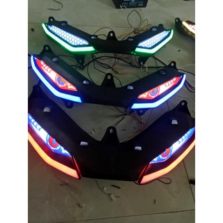Audi,đêmi a9 exciter 150,mắt cú,làm hoàn chỉnh 2 con tắt led ,có zắc cắm như zin