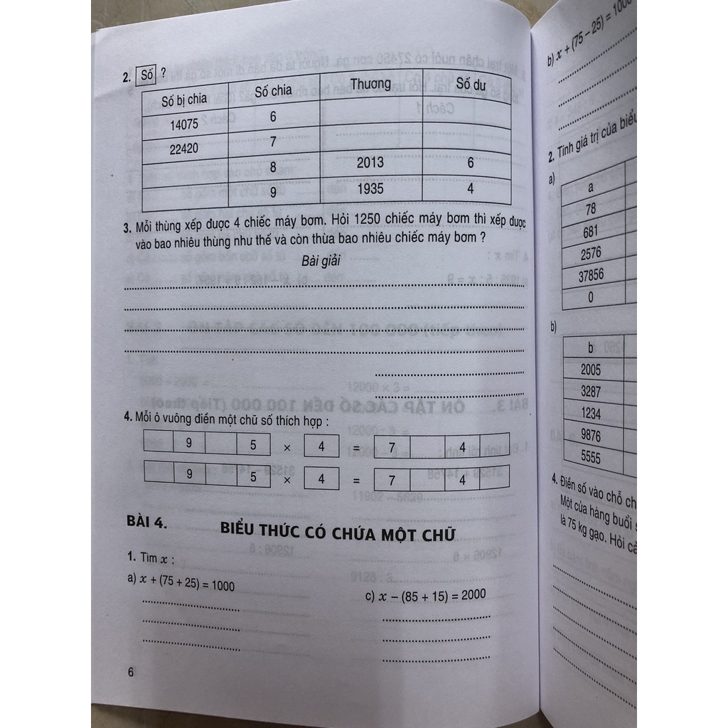 Sách - Vở bài tập Toán nâng cao 4