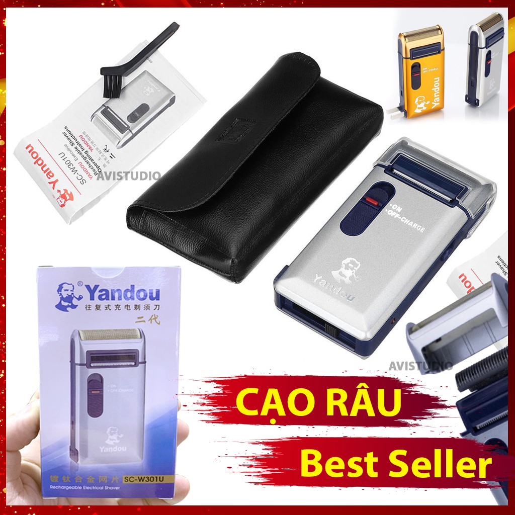 MÁY CẠO RÂU YANDOU W301U [ HÀNG CHÍNH HÃNG ]