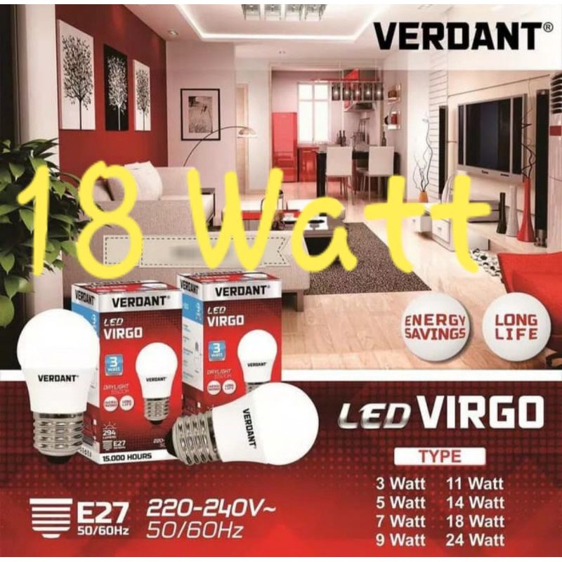 Bóng Đèn Led Philips Virgo 18w Chất Lượng Cao