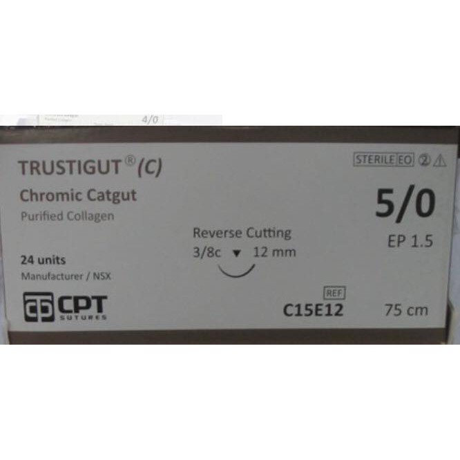 CHỈ THẨM MĨ TIÊU catgut CPT 5/0