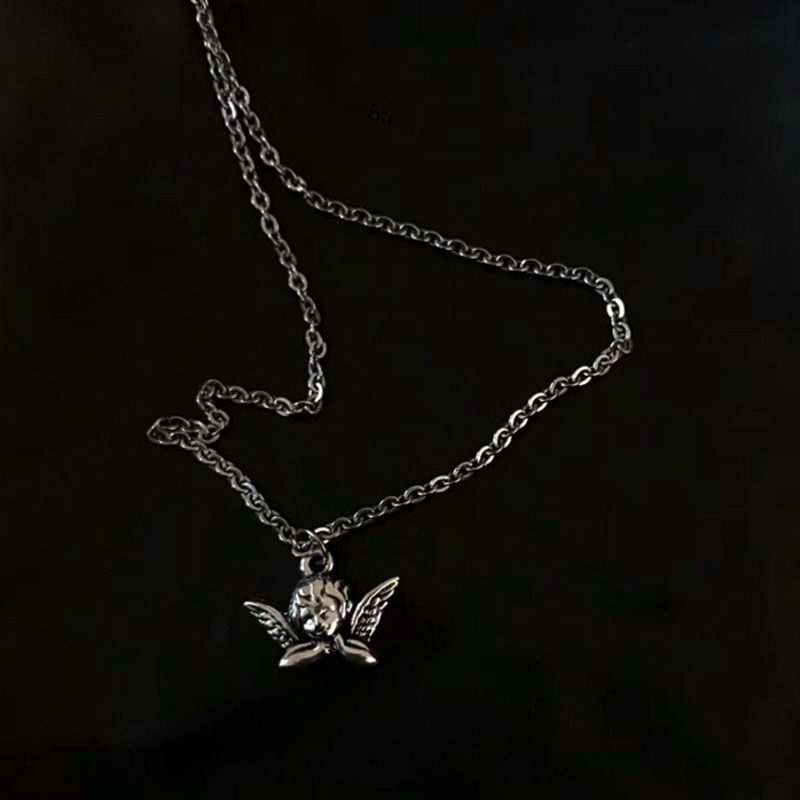 Dây Chuyền Mặt Thần Tình Yêu Cupid 22226 Màu Đất Xinh Xắn