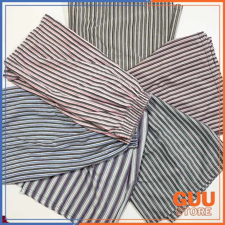 Quần ngủ nam kẻ sọc SIÊU NHẸ, quần đùi ngủ chất lượng may kỹ co dãn 4 chiều thoải mái | BigBuy360 - bigbuy360.vn