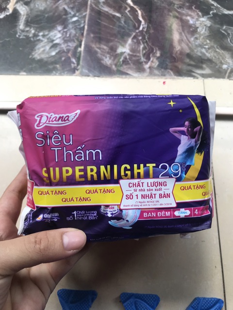 TẶNG BVS ĐÊM 16k KHI MUA 3 gói DIANA SIÊU THẤM 19k băng vệ sinh