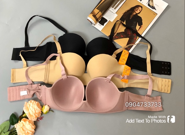 [Hàng Thái Lan] Áo lót quả ngang, áo ngực Big size nâng ngực đệm mỏng N377 | BigBuy360 - bigbuy360.vn