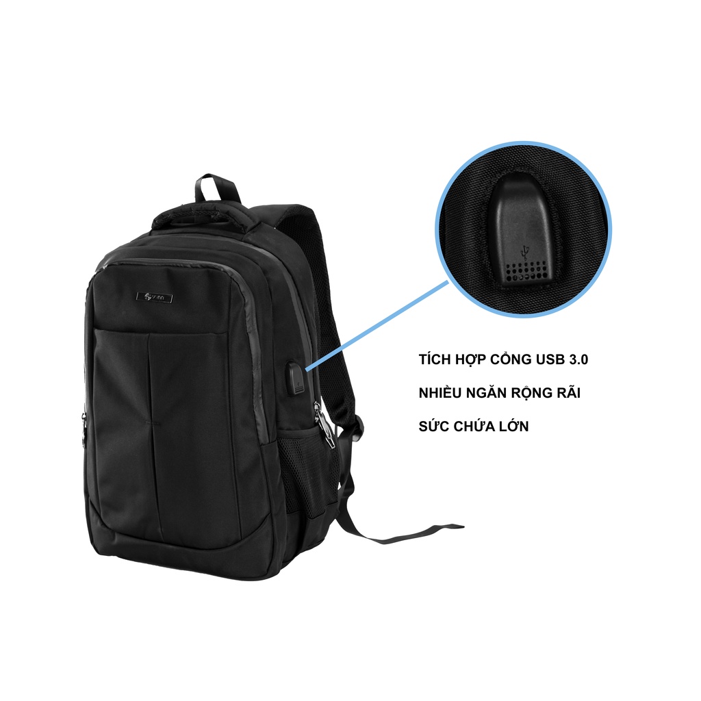 Balo laptop thời trang công sở nam nữ hàng chính hãng YVan 4202