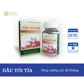 [Chính hãng] Garlic Oil – Dầu tỏi tía tăng cường đề kháng hộp 100 viên