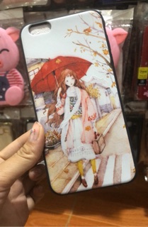 Iphone 6 Plus/ 6S Plus ốp lưng in hình cô gái