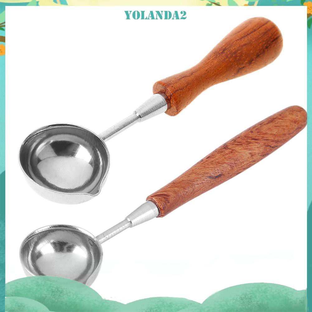 Muỗng Cán Gỗ Chống Nóng Phong Cách Vintage