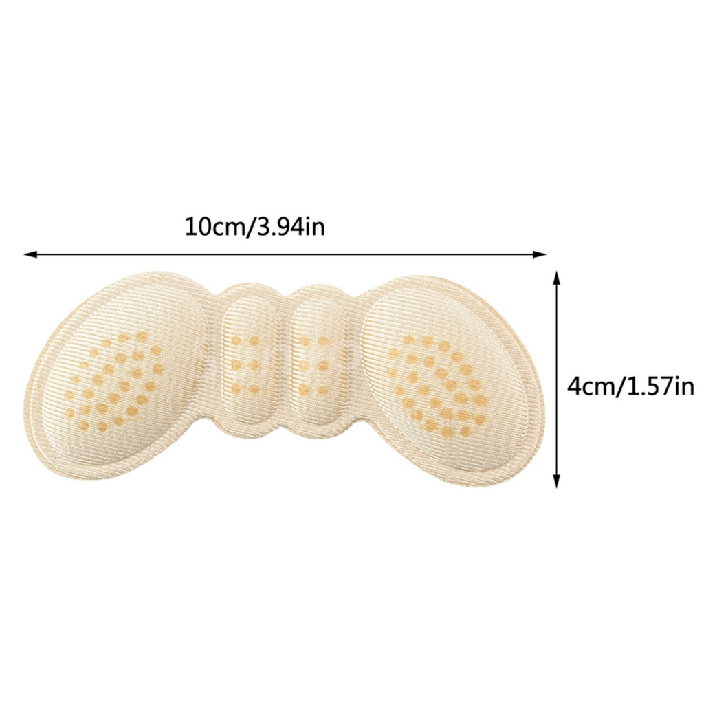 (Hàng Mới Về) Miếng Dán Gót Chân Giảm Đau Chăm Sóc Da Cho Nữ