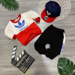 Bộ adidas trắng