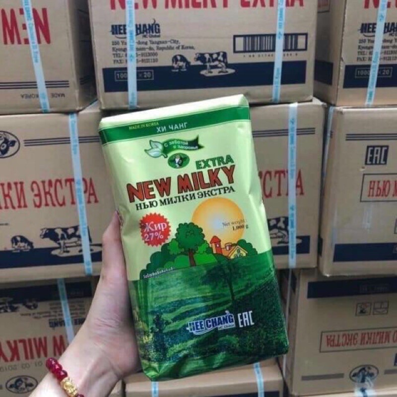 Sữa béo tăng cân Nga, hàng nhập date mới nhất 1 kg