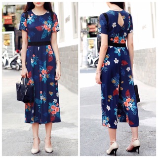 Bộ jumpsuit hoa Lauren