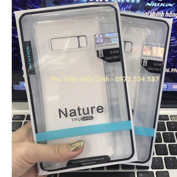 Ốp Silicon SS Note 8 Cao Cấp Hiệu Nillkin