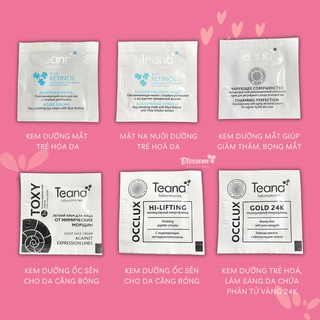 [THANH LÝ CẬN DATE] Teana các loại cao cấp xịn xò: blue retinol, TOXY, OCCLUX