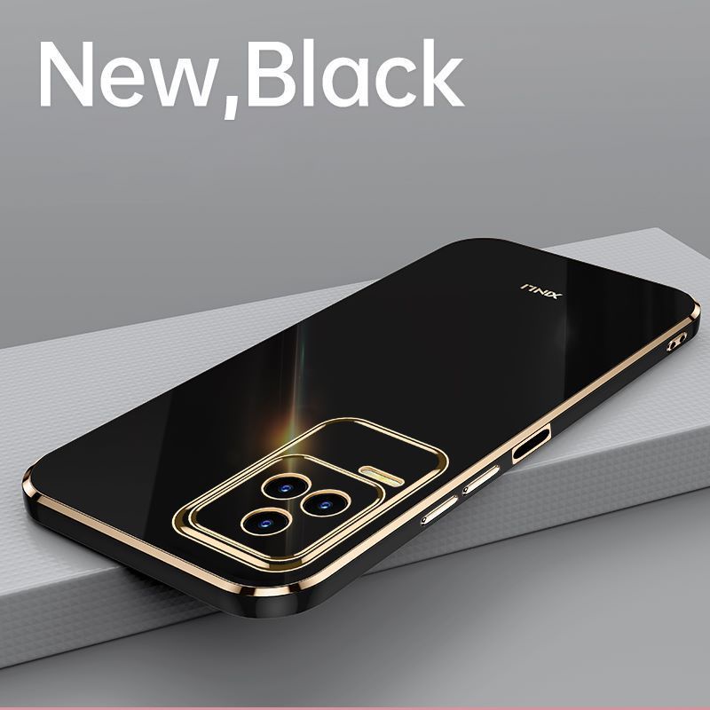 Ốp Điện Thoại Silicon Mềm Mạ Gương Kiểu Vuông Cho Redmi K20 K30 K40 K50 Pro Caming Xiaomi POCO X2