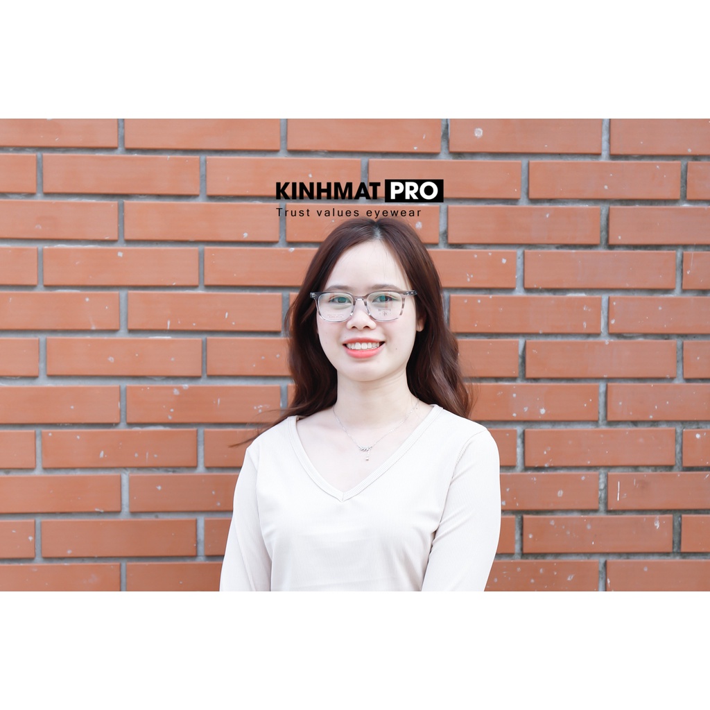 Gọng kính cận nam nữ Blessed one B3053 gọng kính Titan cao cấp Kính mắt Pro